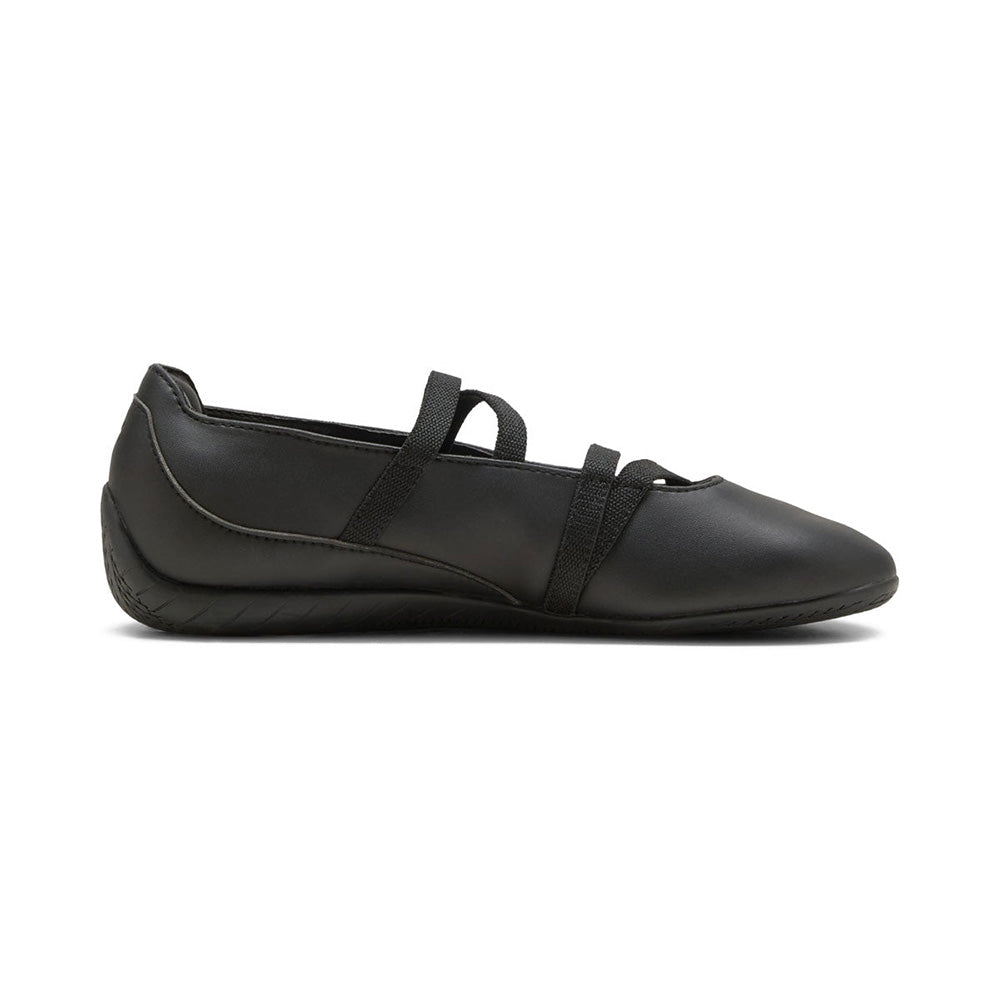 プーマ スピードキャット バレエ レザー PUMA SPEEDCAT BALLET LTHR PUMA Black レディース スニーカー 406144-01