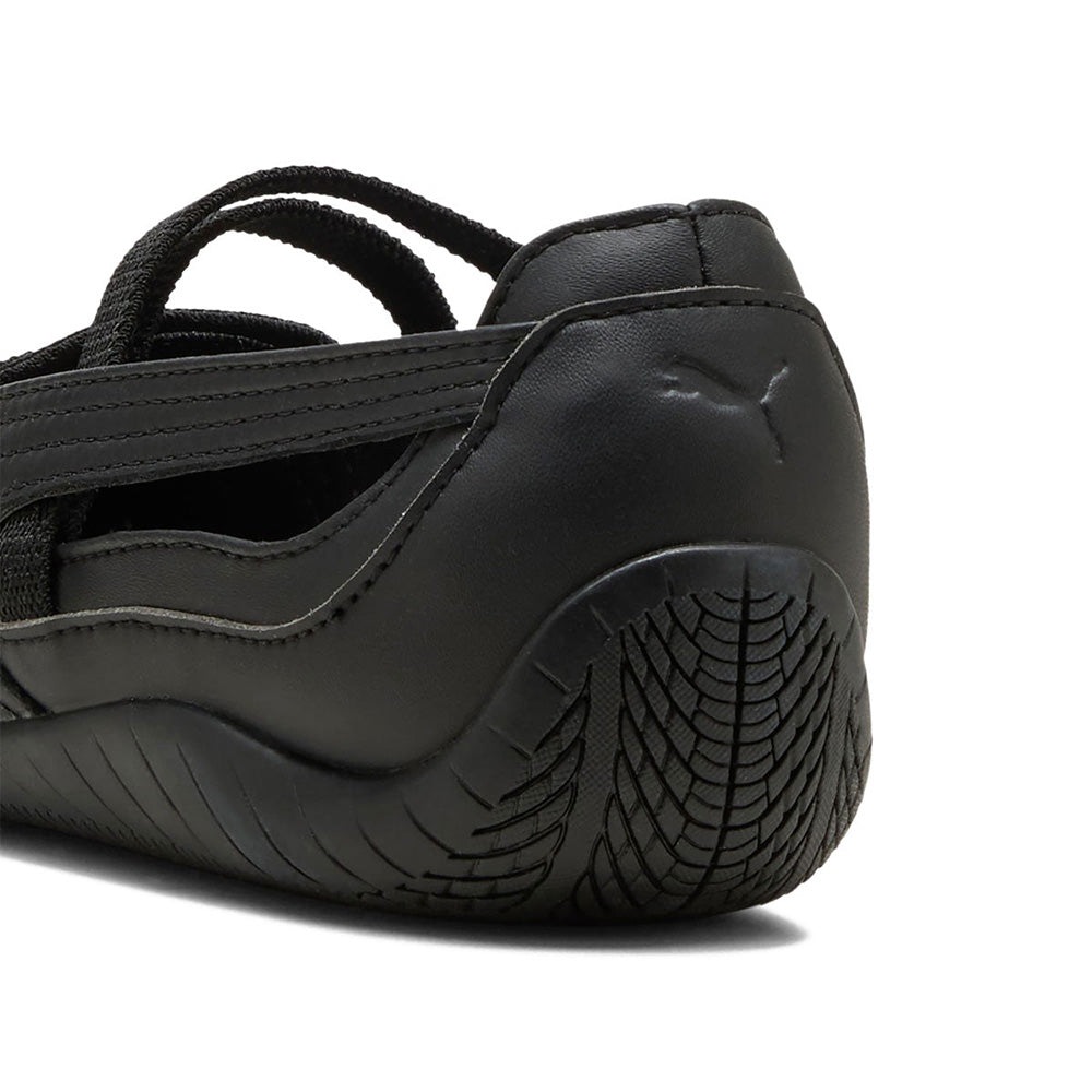 プーマ スピードキャット バレエ レザー PUMA SPEEDCAT BALLET LTHR PUMA Black レディース スニーカー 406144-01