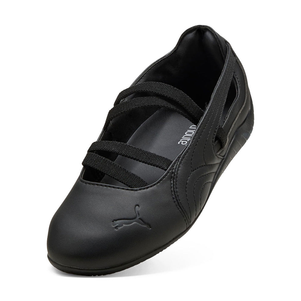 プーマ スピードキャット バレエ レザー PUMA SPEEDCAT BALLET LTHR PUMA Black レディース スニーカー 406144-01