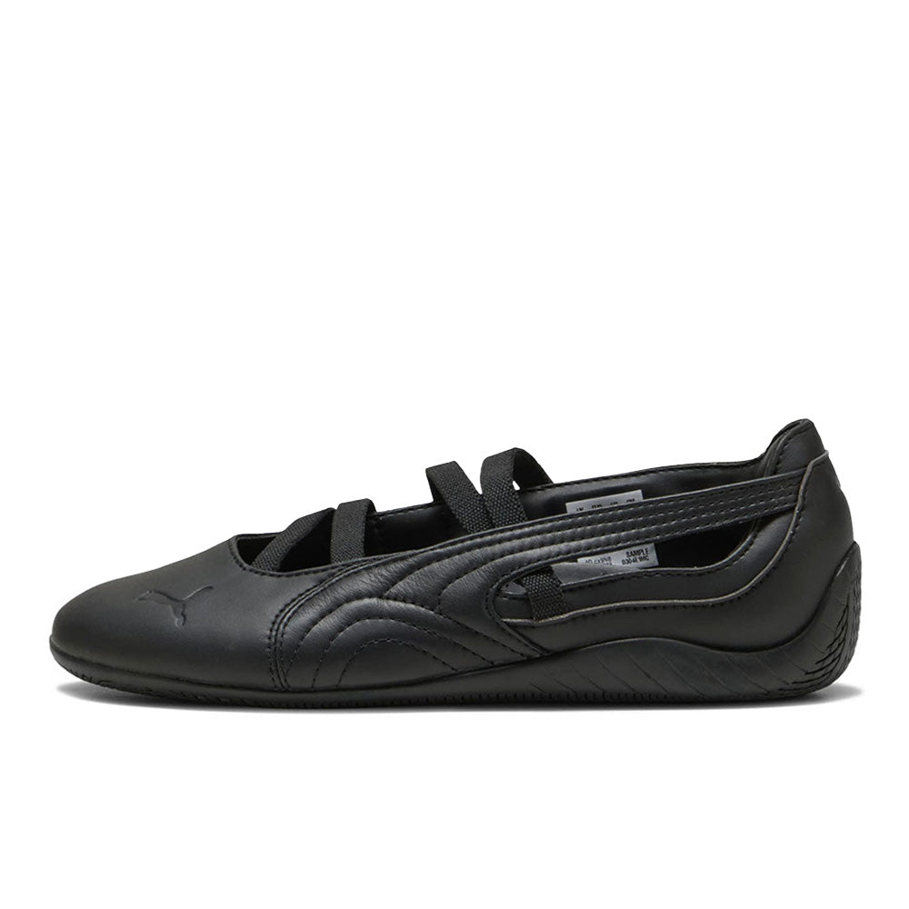 プーマ スピードキャット バレエ レザー PUMA SPEEDCAT BALLET LTHR PUMA Black レディース スニーカー 406144-01