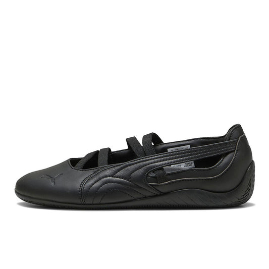 プーマ スピードキャット バレエ レザー PUMA SPEEDCAT BALLET LTHR PUMA Black レディース スニーカー 406144-01