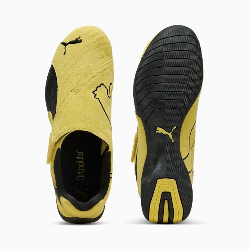 プーマ スリップキャット PUMA SLIPCAT Lemon Meringue-PUMA Black レディース スニーカー 406357-01