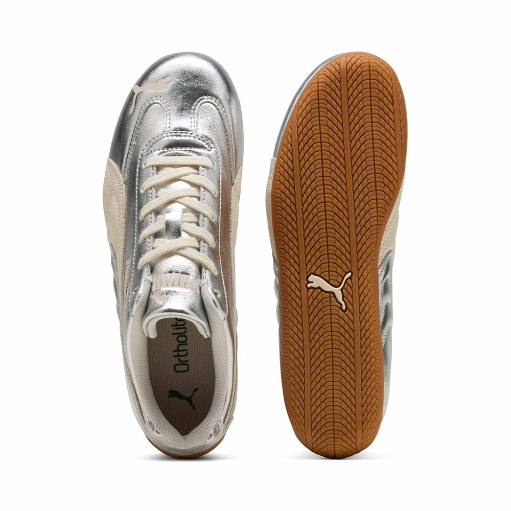プーマ スピードキャット シルバー PUMA SPEEDCAT SILVER WNS Alpine Snow-Gum レディース スニーカー 406881-02
