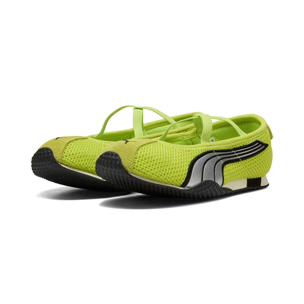 プーマ エイチストリート バレエ PUMA H-STREET BALLET Lime Smash-PUMA Silver レディース スニーカー 407820-01