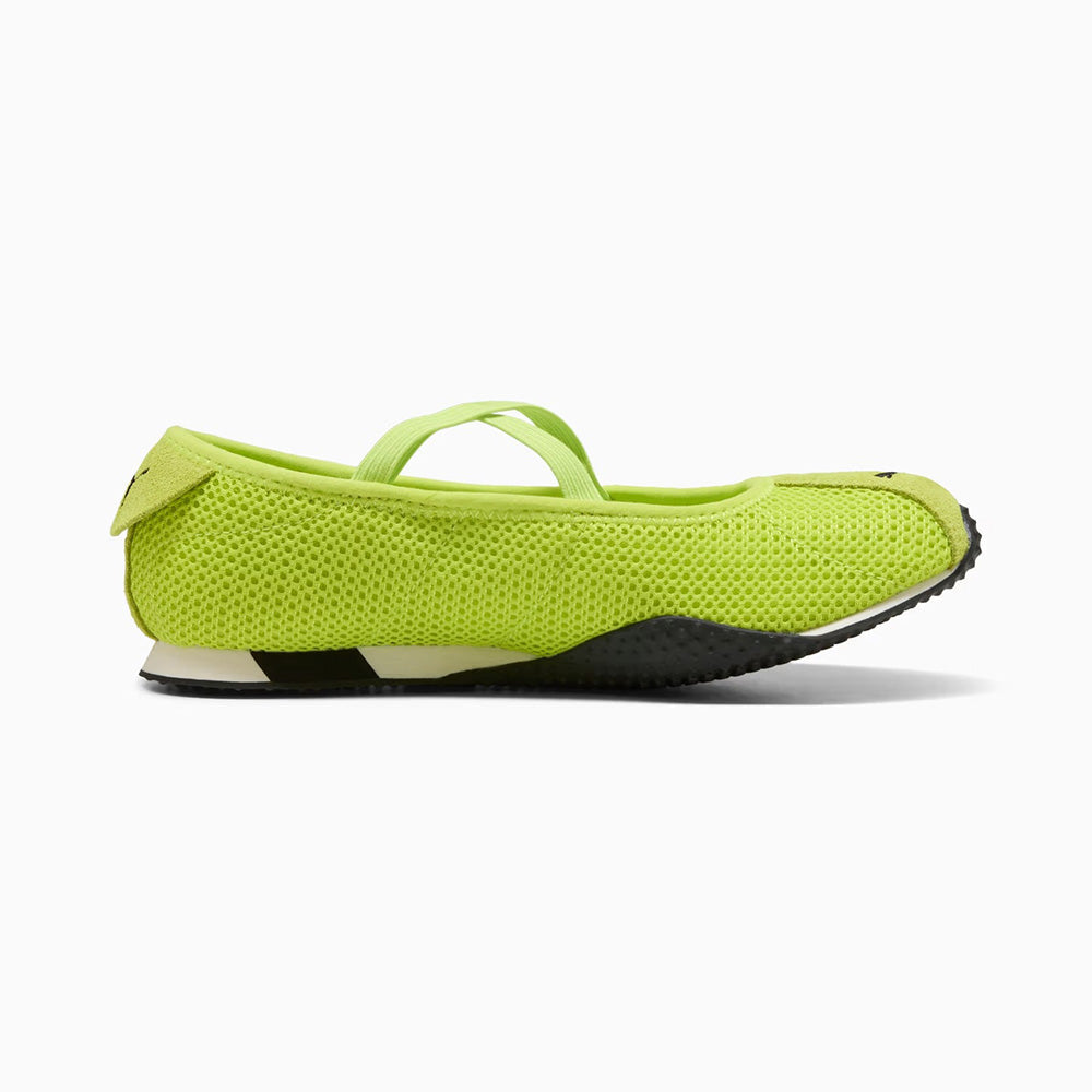 プーマ エイチストリート バレエ PUMA H-STREET BALLET Lime Smash-PUMA Silver レディース スニーカー 407820-01