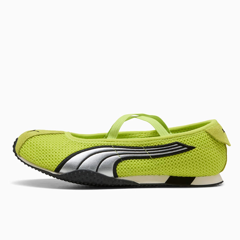 プーマ エイチストリート バレエ PUMA H-STREET BALLET Lime Smash-PUMA Silver レディース スニーカー 407820-01