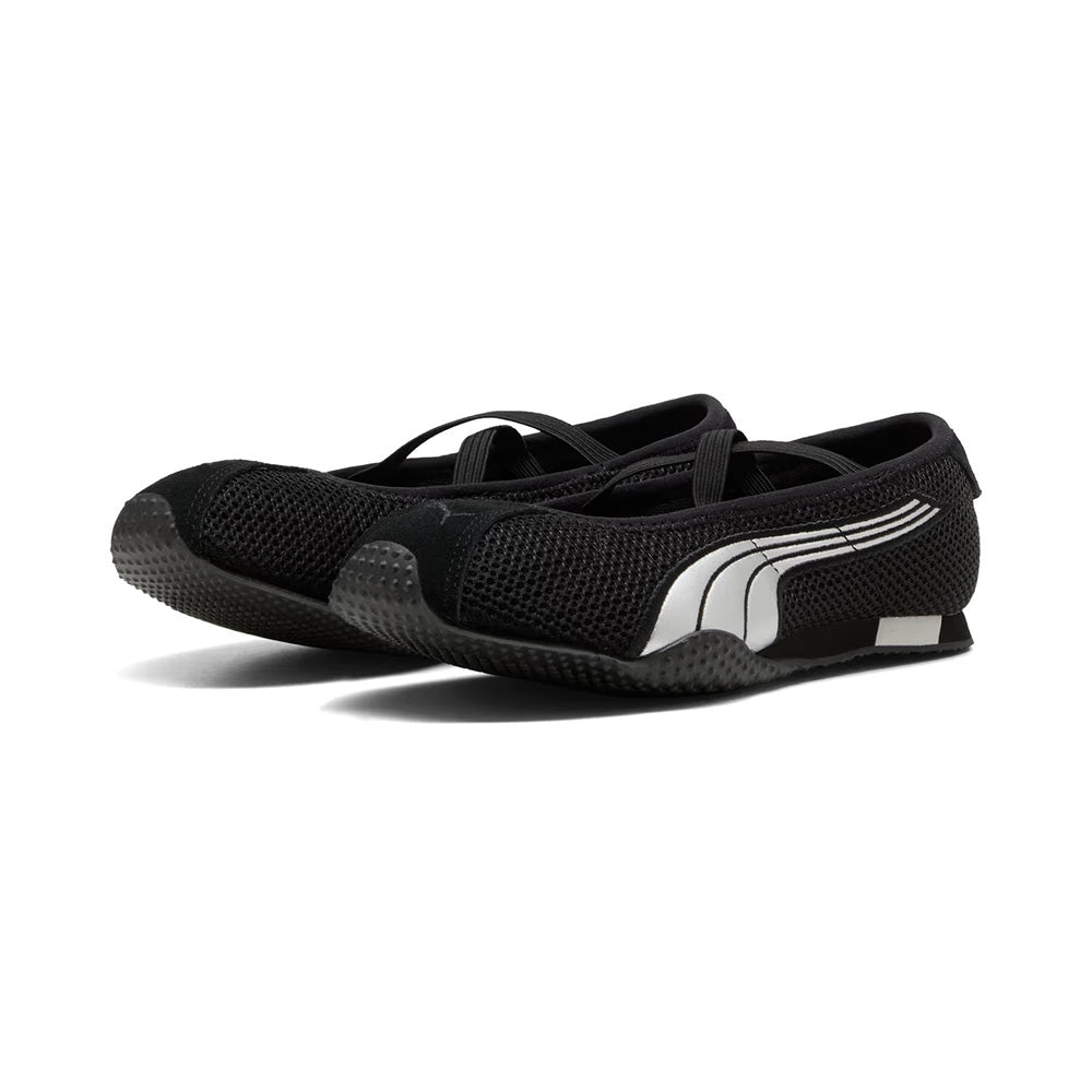 プーマ エイチストリート バレエ PUMA H-STREET BALLET PUMA Black-PUMA Silver レディース スニーカー 407820-03