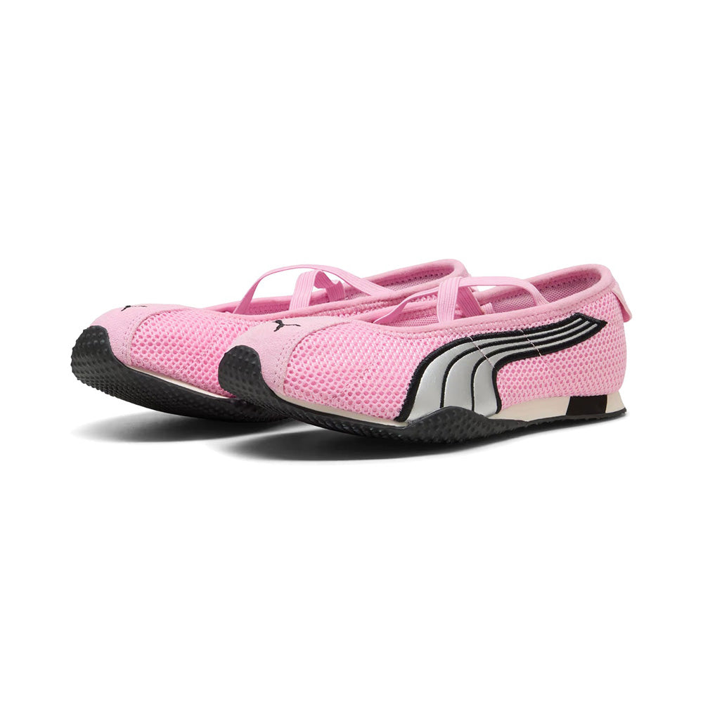 プーマ エイチストリート バレエ PUMA H-STREET BALLET Pink Shimmer-PUMA Silver レディース スニーカー 407820-04