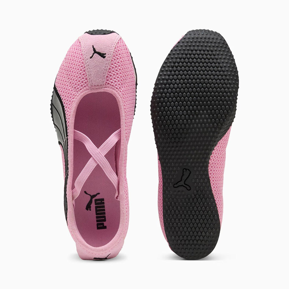 プーマ エイチストリート バレエ PUMA H-STREET BALLET Pink Shimmer-PUMA Silver レディース スニーカー 407820-04