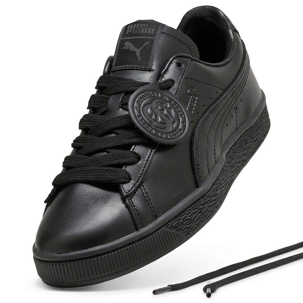 プーマ スウェード チャールズ F ステッド LTH PUMA SUEDE CHARLES F.STEAD LTH PUMA Black メンズ スニーカー 408916-02