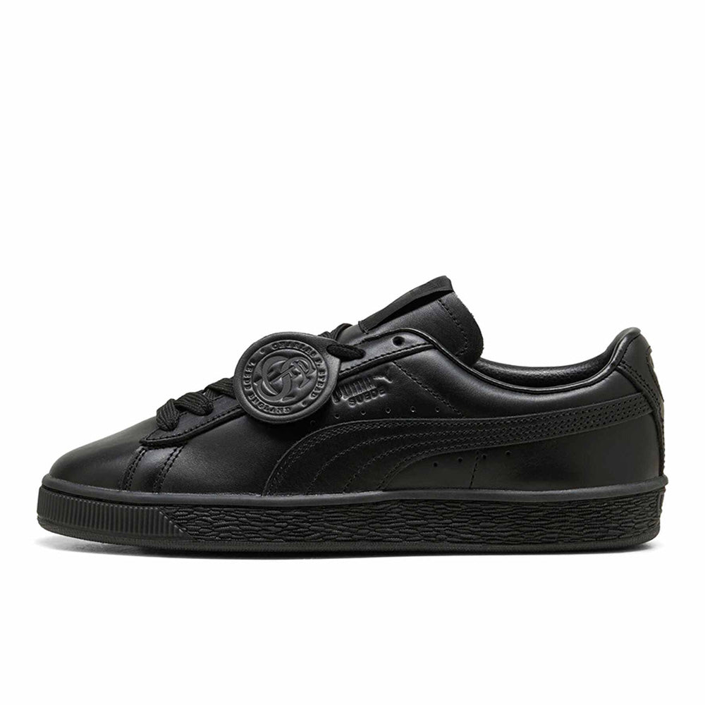 プーマ スウェード チャールズ F ステッド LTH PUMA SUEDE CHARLES F.STEAD LTH PUMA Black メンズ スニーカー 408916-02