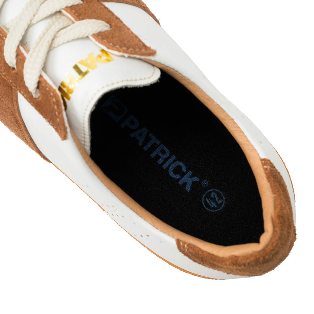 パトリック ジャヌー PATRICK JANNU WH/BR レディース スニーカー 508113