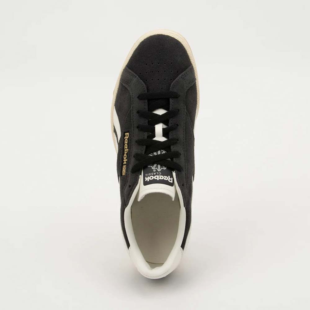 リーボック クラブシー グラウンズ UK Reebok CLUB C GROUNDS UK ウォッシュドブラック メンズ レディース スニーカー 100228138