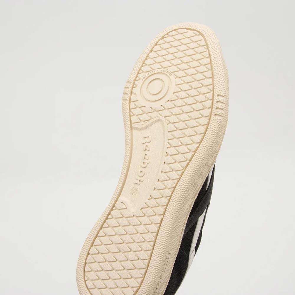 リーボック クラブシー グラウンズ UK Reebok CLUB C GROUNDS UK ウォッシュドブラック メンズ レディース スニーカー 100228138