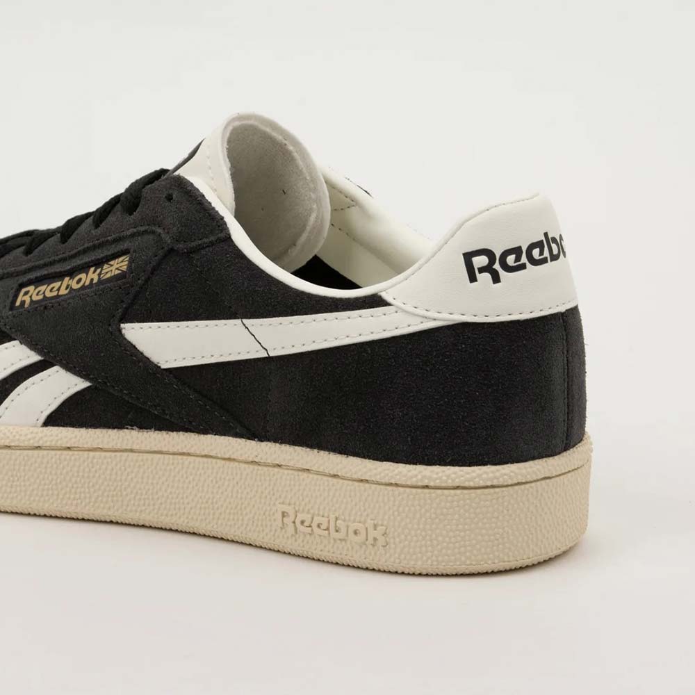 リーボック クラブシー グラウンズ UK Reebok CLUB C GROUNDS UK ウォッシュドブラック メンズ レディース スニーカー 100228138