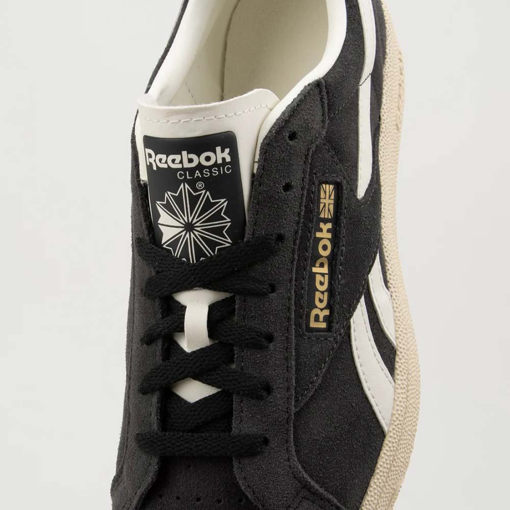 リーボック クラブシー グラウンズ UK Reebok CLUB C GROUNDS UK ウォッシュドブラック メンズ レディース スニーカー 100228138