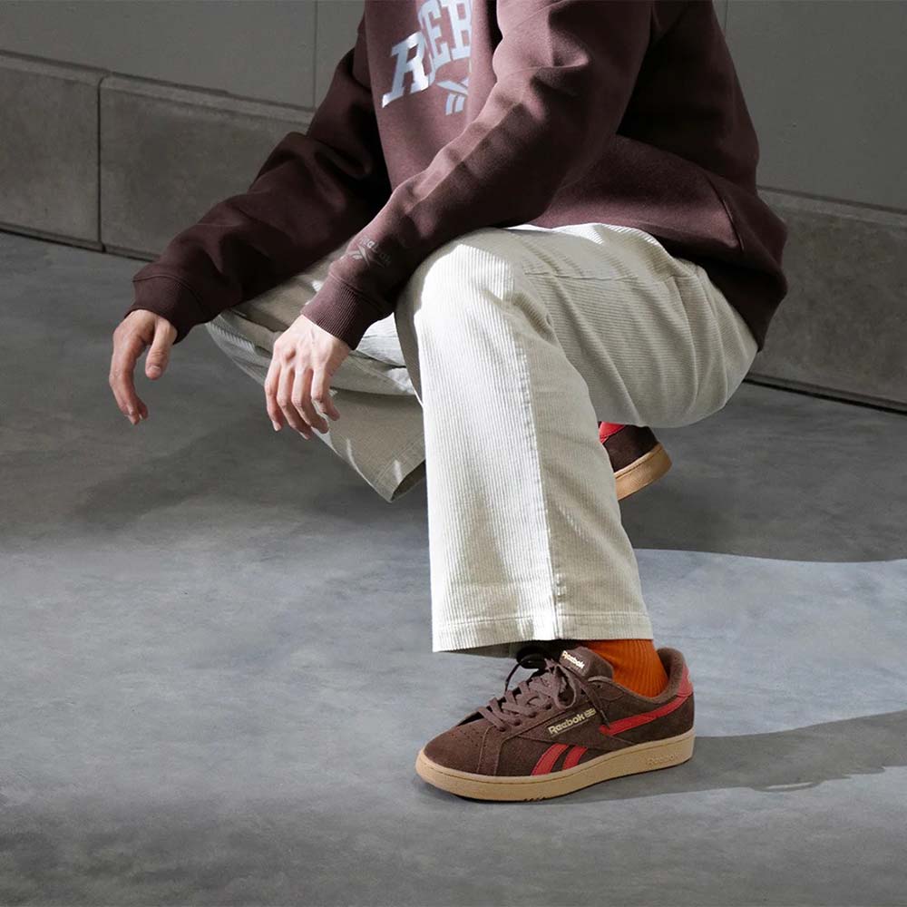 リーボック クラブシー グラウンズ UK Reebok CLUB C GROUNDS UK キャンパスブラウン メンズ レディース スニーカー 100228143