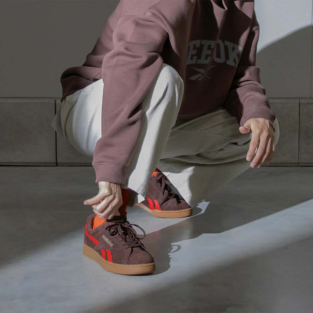 リーボック クラブシー グラウンズ UK Reebok CLUB C GROUNDS UK キャンパスブラウン メンズ レディース スニーカー 100228143
