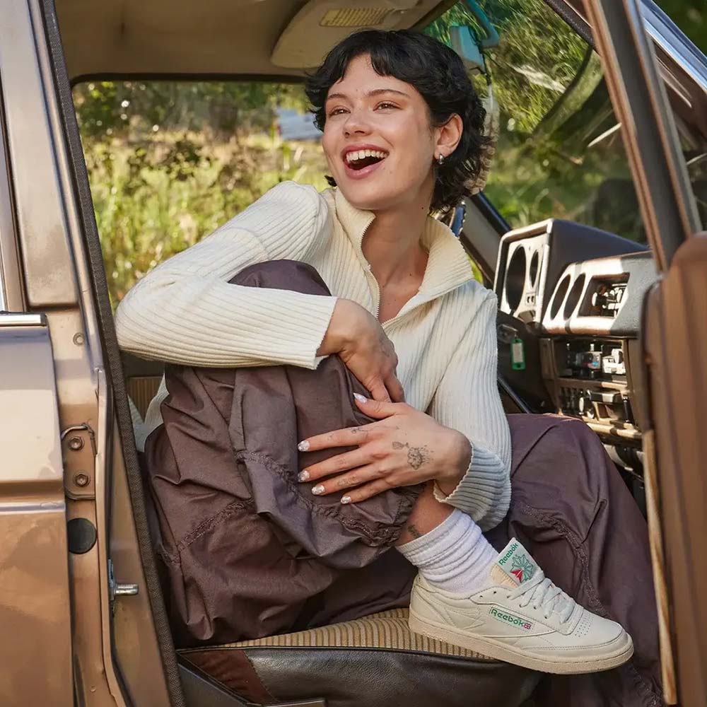 リーボック クラブシー 85 ヴィンテージ Reebok CLUB C 85 VINTAGE トップチョーク メンズ スニーカー 100000317