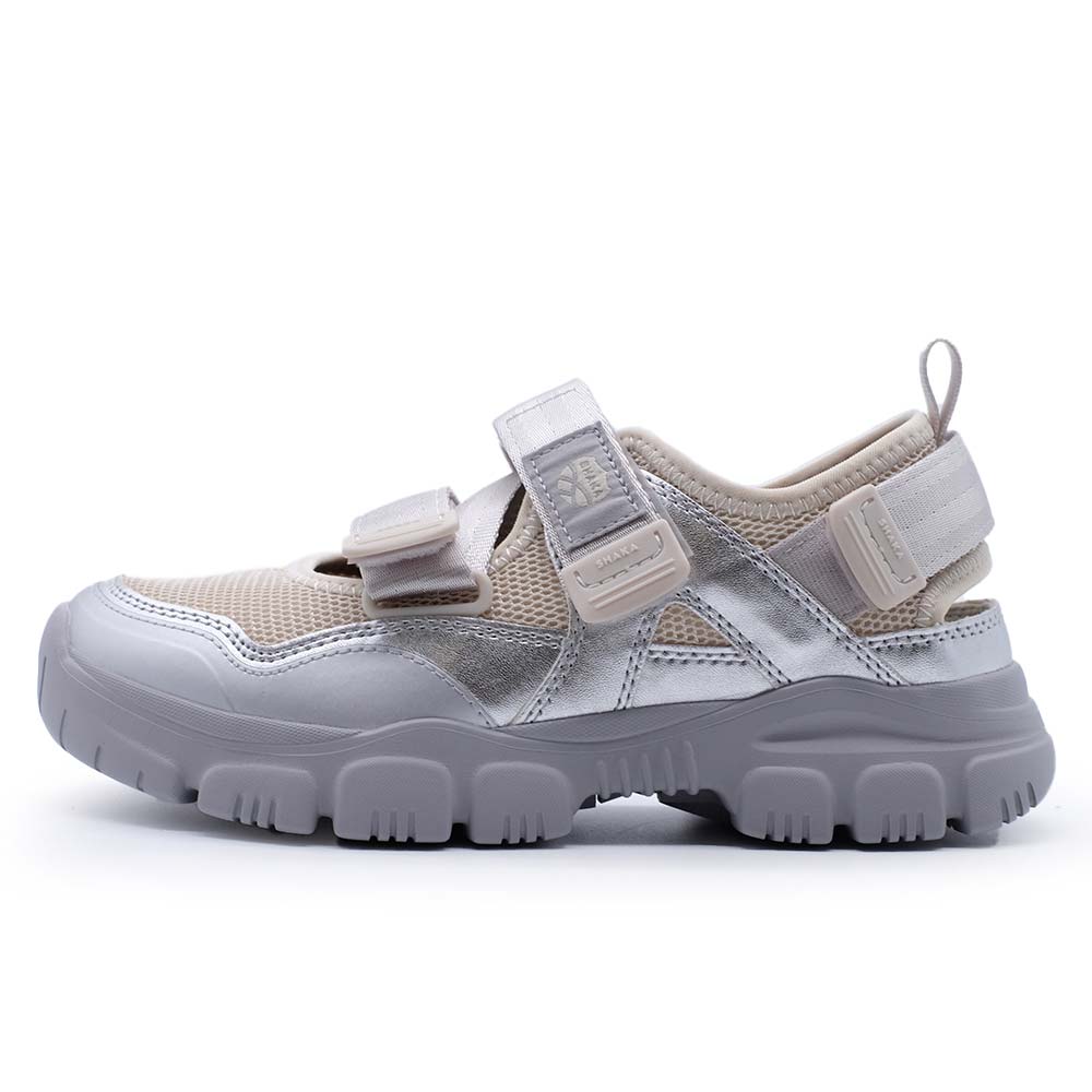 シャカ オッタートレイルAT SHAKA OTTER TRAIL AT SILVER/LINEN レディース スポーツサンダル SK-217-SLLN
