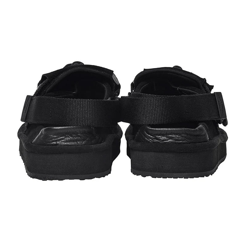 シャカ モック ミュール タッセル スエード SHAKA MOC MULE TASSEL SUEDE BLACK メンズ レディース サンダル SK-296-Black
