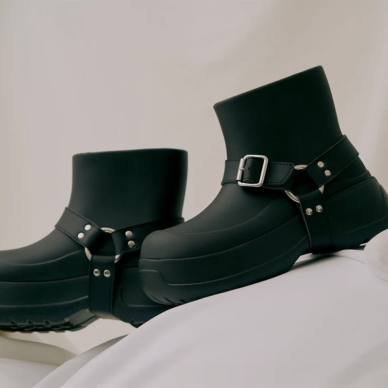 シャカ オールウェザーリングブーツ SHAKA ALLWEATHER RING BOOTIE EV BLACK レディース シューズ SK-334-Black