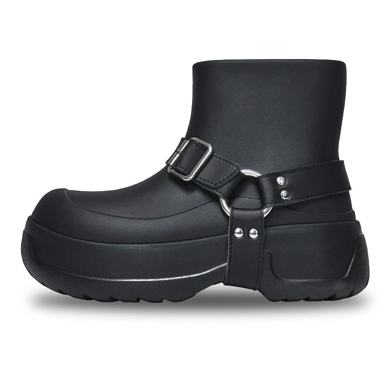 シャカ オールウェザーリングブーツ SHAKA ALLWEATHER RING BOOTIE EV BLACK レディース シューズ SK-334-Black