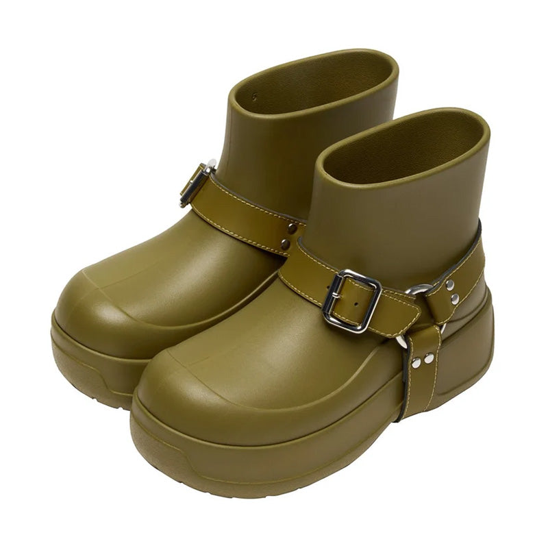 シャカ オールウェザーリングブーツ SHAKA ALLWEATHER RING BOOTIE EV BROWN ARMY レディース シューズ SK-334-BrownArmy