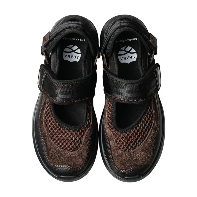 シャカ グレートジャーニー EXR SHAKA GREAT JOURNEY EXR BROWN/BLACK レディース サンダル SK-348-BRBK