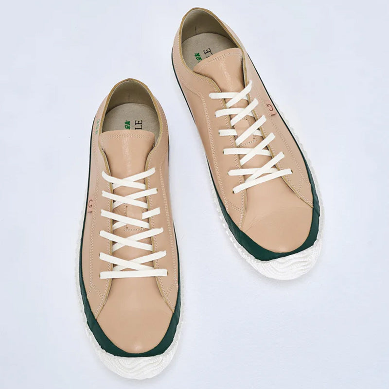 スピングル SPINGLE SP-1076 Beige メンズ スニーカー 「広島電鉄」コラボレーションモデル SP1076-BEG