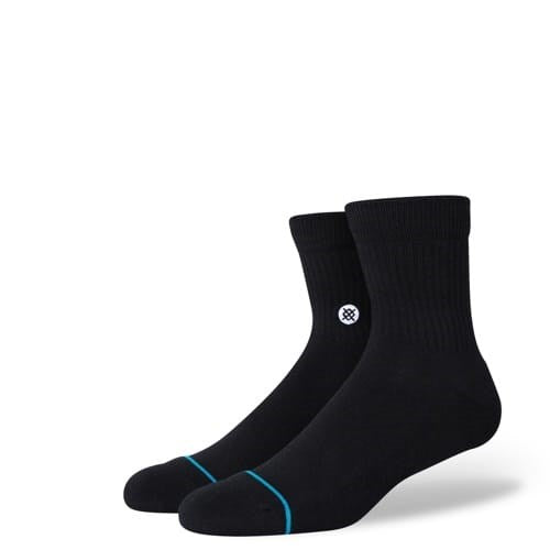 スタンス STANCE ICON QUARTER BLACK メンズ レディース ソックス A356A21IQT-BLK 