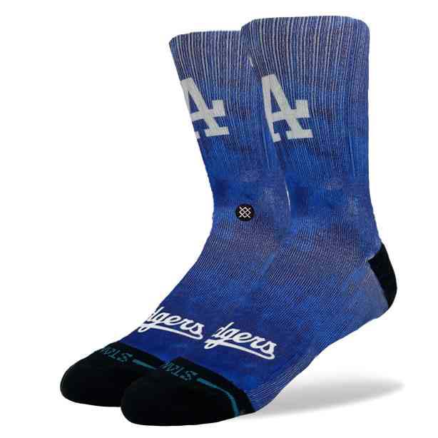 スタンス STANCE DODGERS DYE ROYAL メンズ ソックス ロサンゼルス・ドジャース A556A25DOD#ROY