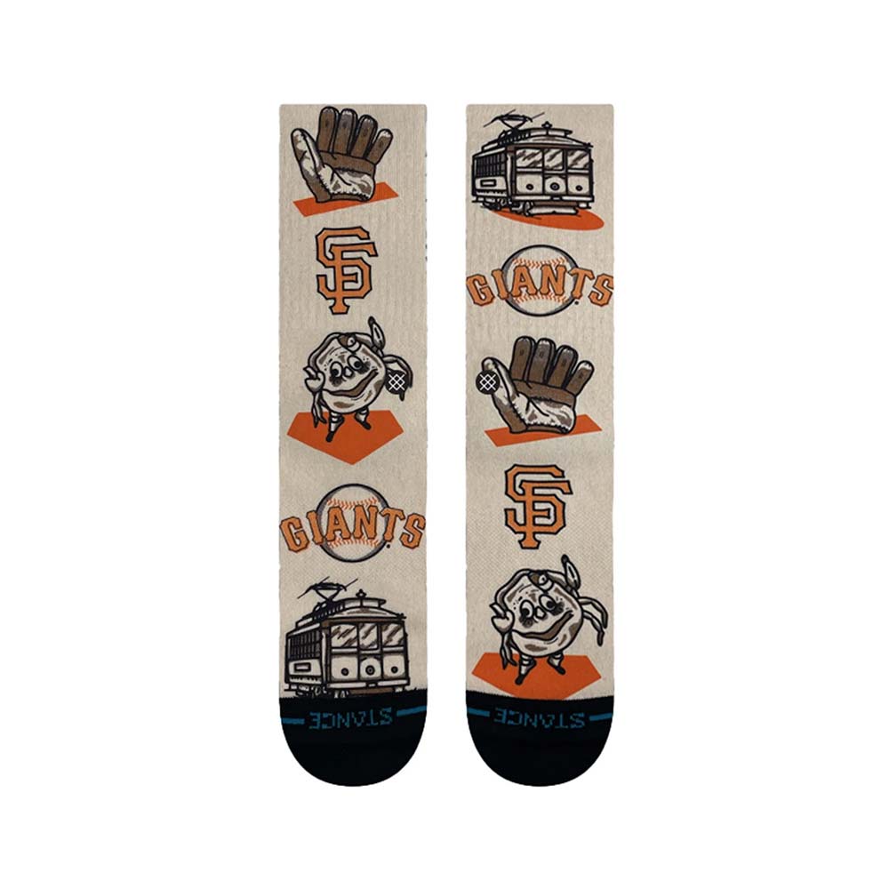 スタンス STANCE SF LOCAL CREW ORANGE メンズ ソックス A556A25SFL#ORA