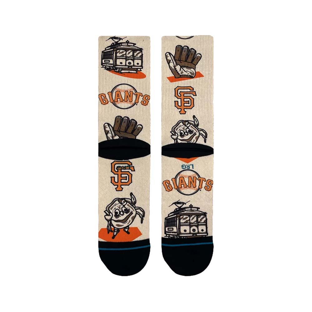 スタンス STANCE SF LOCAL CREW ORANGE メンズ ソックス A556A25SFL#ORA