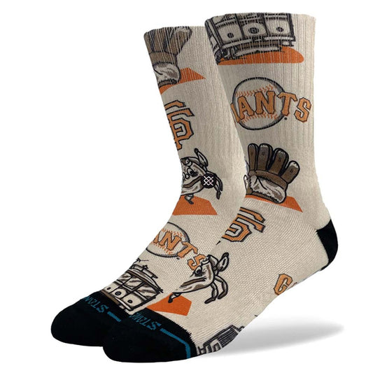 スタンス STANCE SF LOCAL CREW ORANGE メンズ ソックス A556A25SFL#ORA