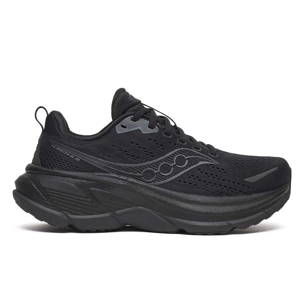 サッカニー ハリケーン25 Saucony HURRICANE 25 トリプルブラック レディース スニーカー SAWS11026-201