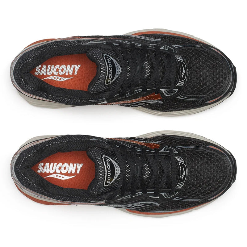 サッカニー プログリッド オムニ 9 オージー クローム Saucony PROGRID OMNI 9 OG CHROME ブラック／ラスト メンズ スニーカー S101245-1030