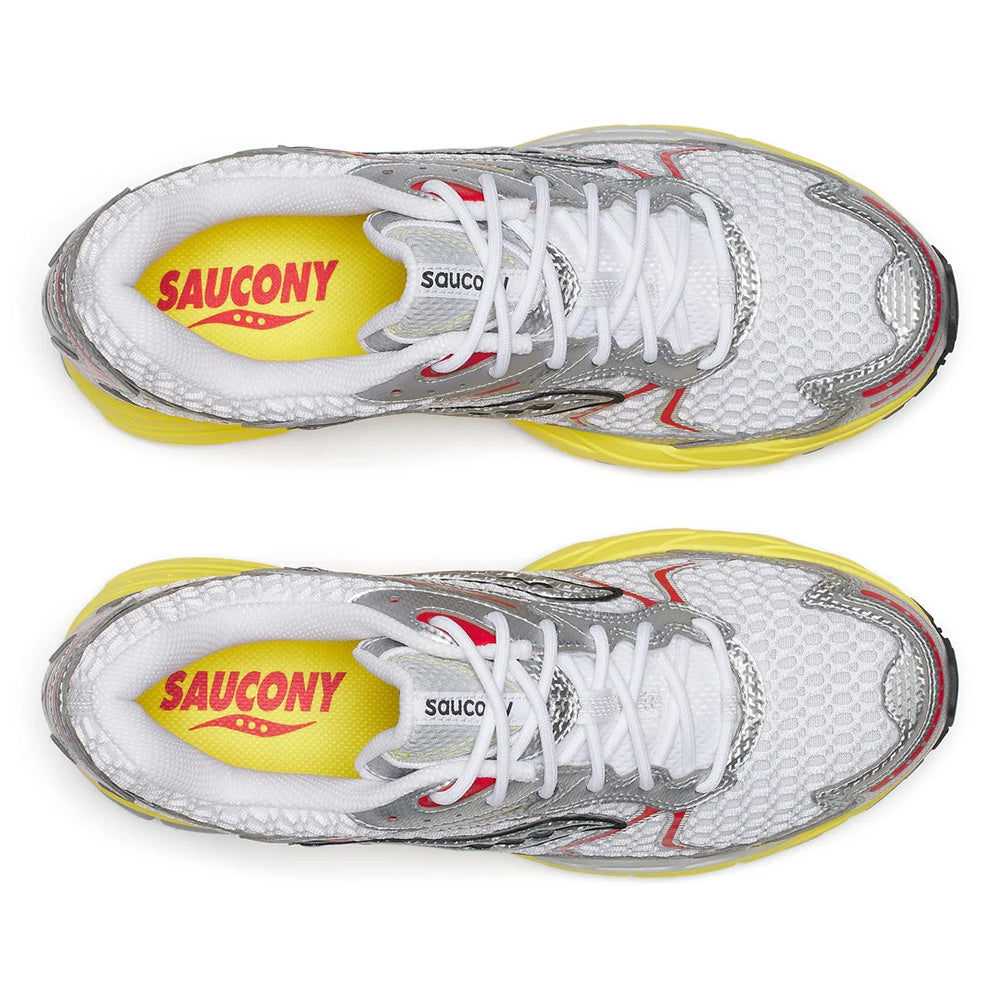 サッカニー ライド 1 Saucony PROGRID RIDE 1 ホワイト／バターカップ メンズ スニーカー S101807-1010