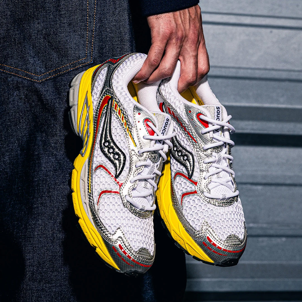 サッカニー ライド 1 Saucony PROGRID RIDE 1 ホワイト／バターカップ メンズ スニーカー S101807-1010