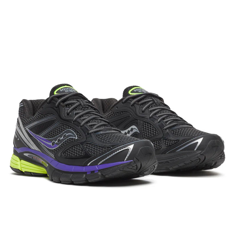 サッカニー プログリッドガイド7 Saucony PROGRID GUIDE 7 ブラック／マルチ メンズ スニーカー S70936-21