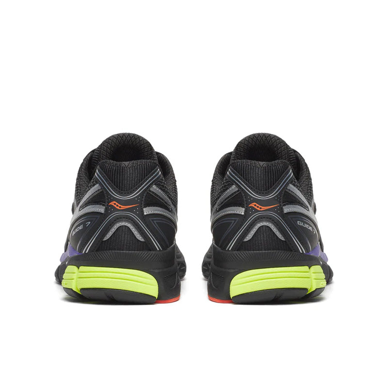 サッカニー プログリッドガイド7 Saucony PROGRID GUIDE 7 ブラック／マルチ メンズ スニーカー S70936-21