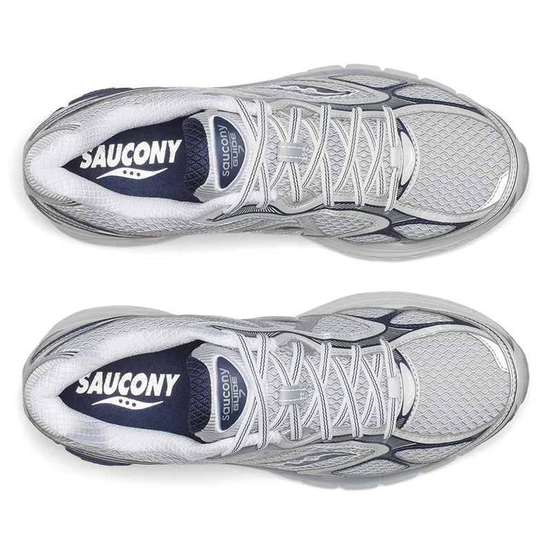 サッカニー プログリッドガイド7 Saucony PROGRID GUIDE 7 オイスター／ネイビー メンズ スニーカー S70936-46
