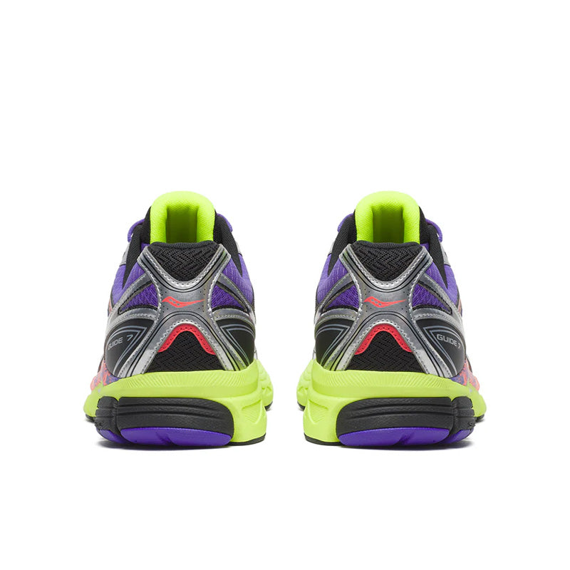 サッカニー プログリッドガイド7 Saucony PROGRID GUIDE 7 パープル／シトロン メンズ スニーカー S70995-2