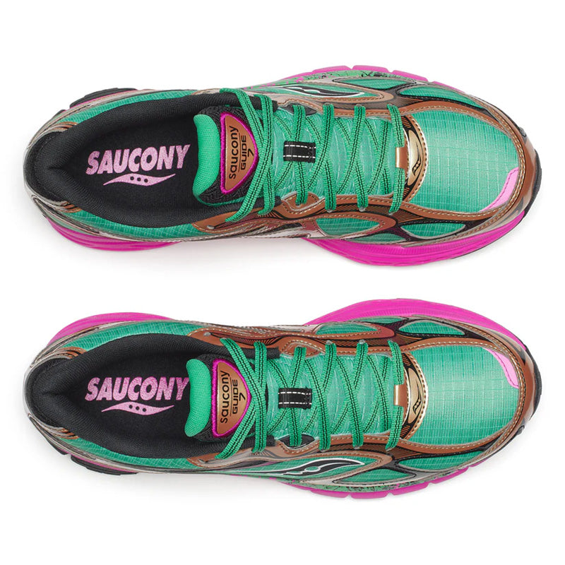 サッカニー プログリッドガイド7 Saucony PROGRID GUIDE 7 グリーン／ブロンズ メンズ スニーカー S70995-3