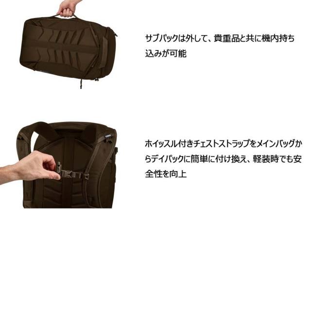 スーリー ランドマーク 60L THULE Landmark 60L Deep Khaki ディープカーキ バッグ バックパック 旅行用パック 3205313 | BOSTONCLUB 【公式】