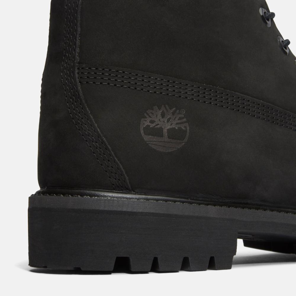 ティンバーランド 6インチ プレミアム ウォータープルーフ ブーツ Timberland ブラック ヌバック メンズ ブーツ 防水 TB010073001