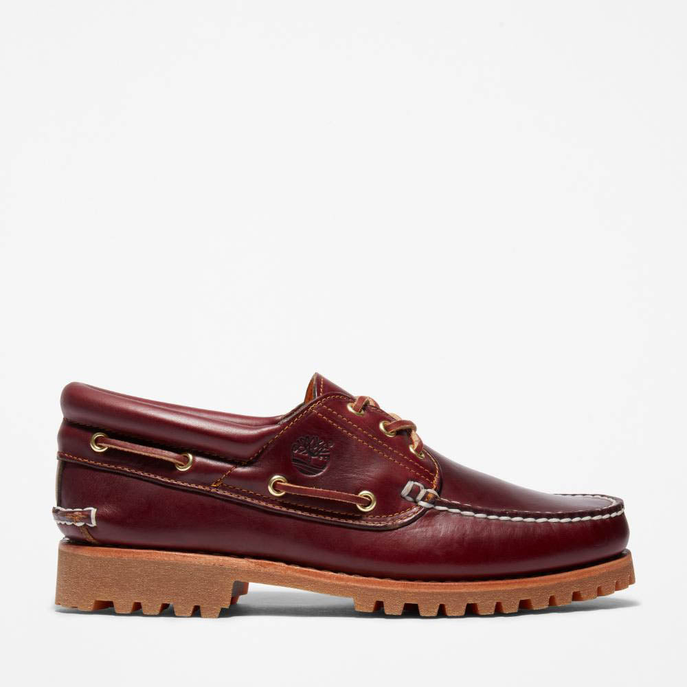 ティンバーランド アイコン スリーアイ クラシックラグ Timberland バーガンディ メンズ シューズ TB050009648