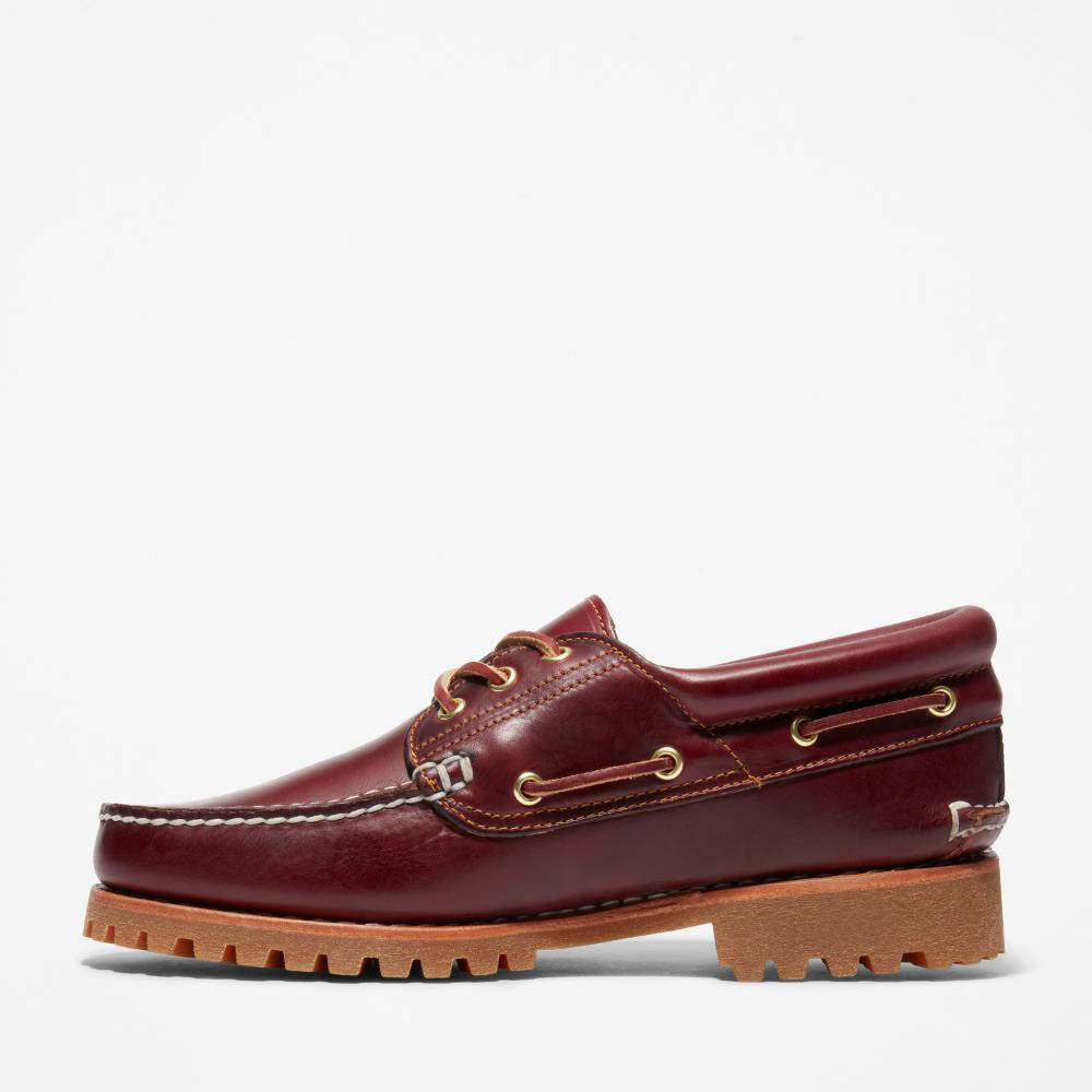 ティンバーランド アイコン スリーアイ クラシックラグ Timberland バーガンディ メンズ シューズ TB050009648