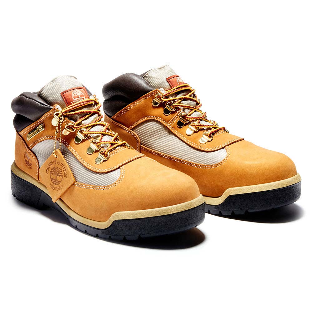 ティンバーランド フィールドブーツ ファブリック＆レザー ウォータープルーフ Timberland ウィート ヌバック メンズ ブーツ 防水 TB0A18RI231