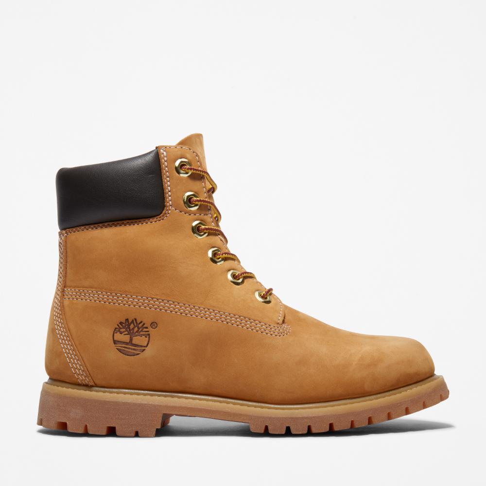 ティンバーランド 6インチ プレミアム ウォータープルーフ ブーツ Timberland PREMIUM 6 IN WATERPROOF BOOT WHEAT NUBUCK ウィート レディース ブーツ TB010361713